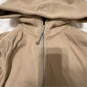 Lululemon oversized Scuba half-zip hoodie Beige Women XS/S